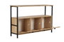 Nordure Solace Consola Roble y Negro